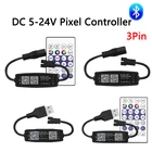 RGB-контроллер для светодиодной ленты WS2811 WS2812B, 5 В постоянного тока, 12 В, 24 В, Wi-Fi, для Pixel rgb LED Strip Light WS2813 WS2815 SK6812 Magic Home