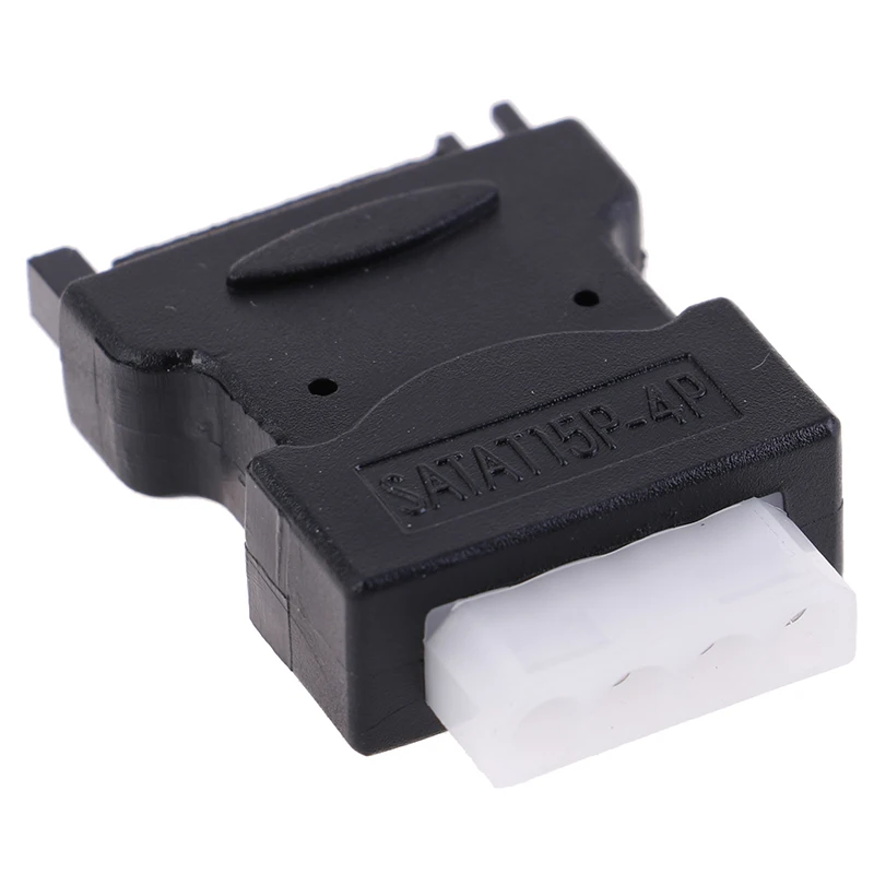 1 шт. 15Pin Sata серия ATA штекер в IDE 4 Pin Женский адаптер для жесткого диска кабель