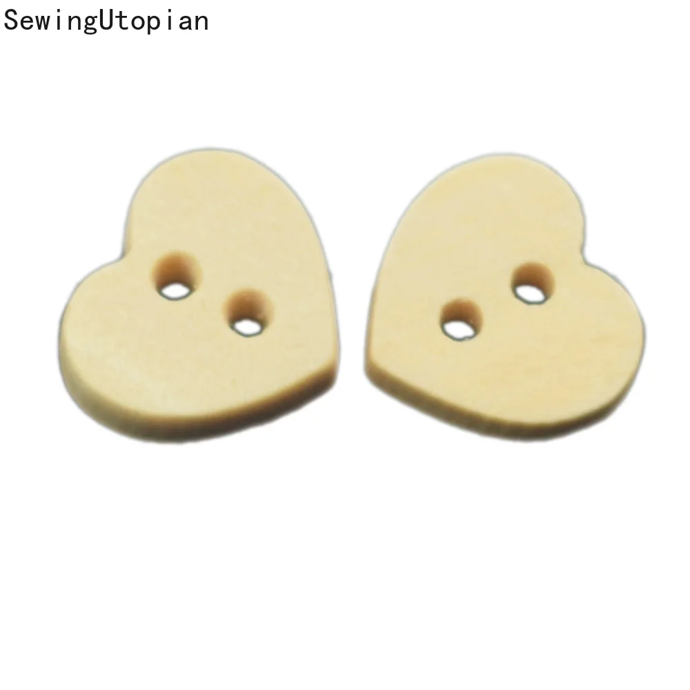 

50PCS Handmade Wooden Buttons for Crafts Wedding Decoration Clothing Sewing Accessories Supplies Wholesale Wood Button