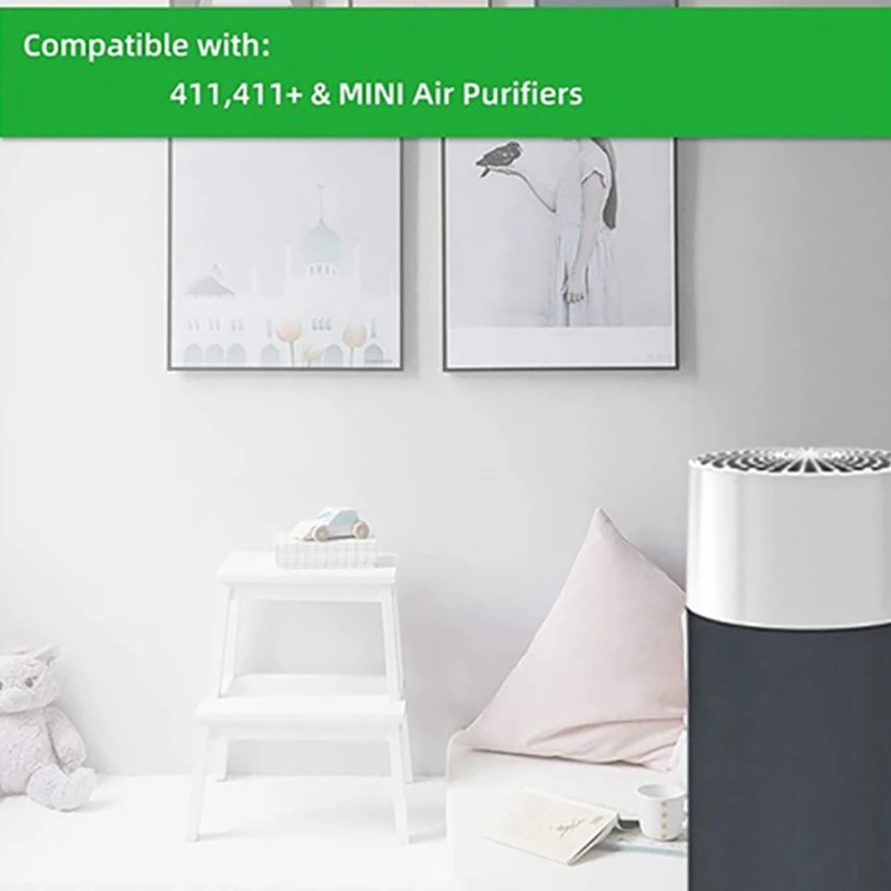 

HEPA- Blueair Blue Pure 411, 411 + - HEPA , 4 P