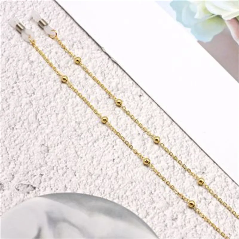 Цепочка цепочка для очков элегантное очковое стекло чтения из бисера шнурок на