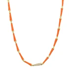 Рождественское Радужное ожерелье, неоновые рандозные Ожерелья 32 + 8 см, ожерелье-чокер для женщин и девушек, украшения с подвесками