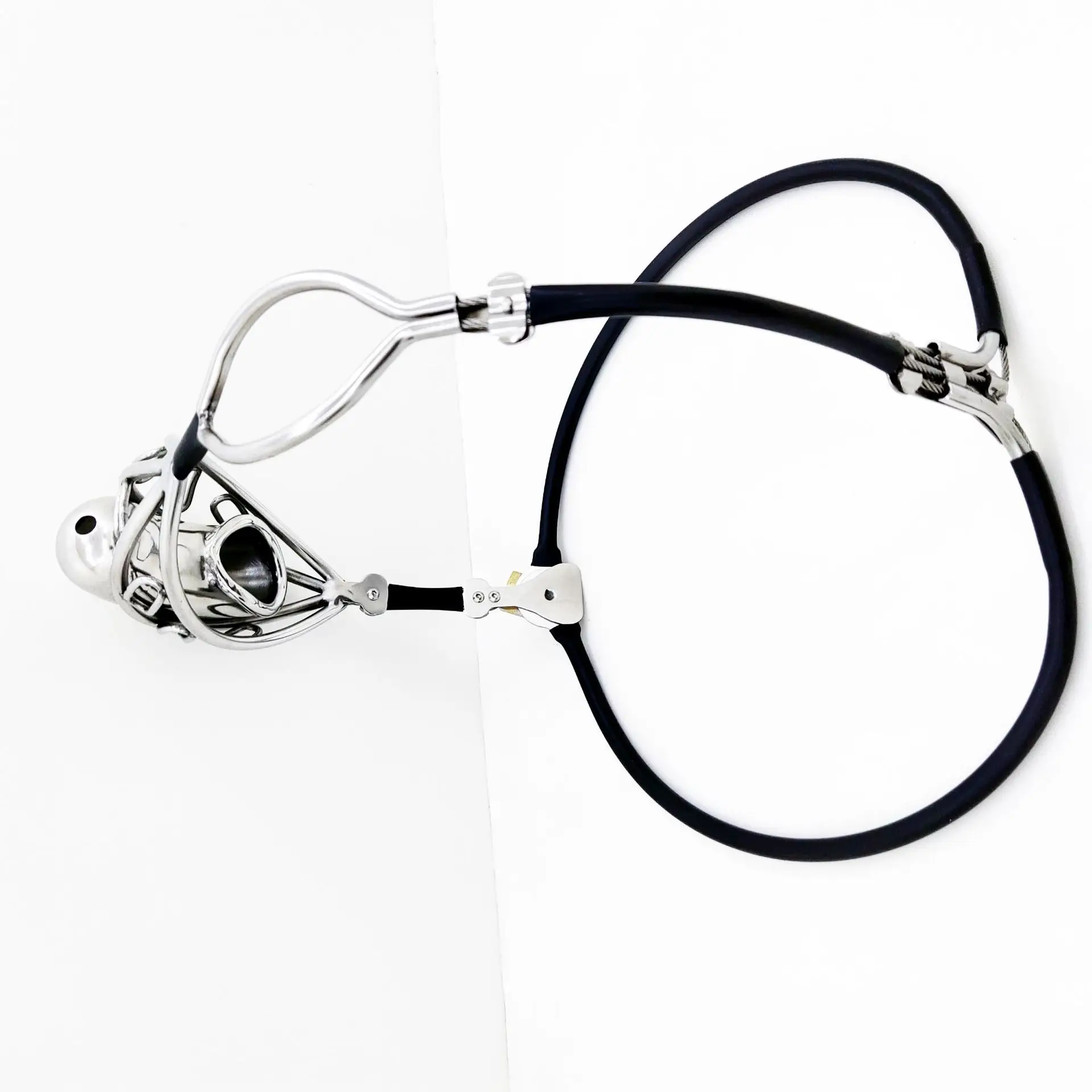 Мужской Пояс верности из нержавеющей стали металлическая клетка для пениса