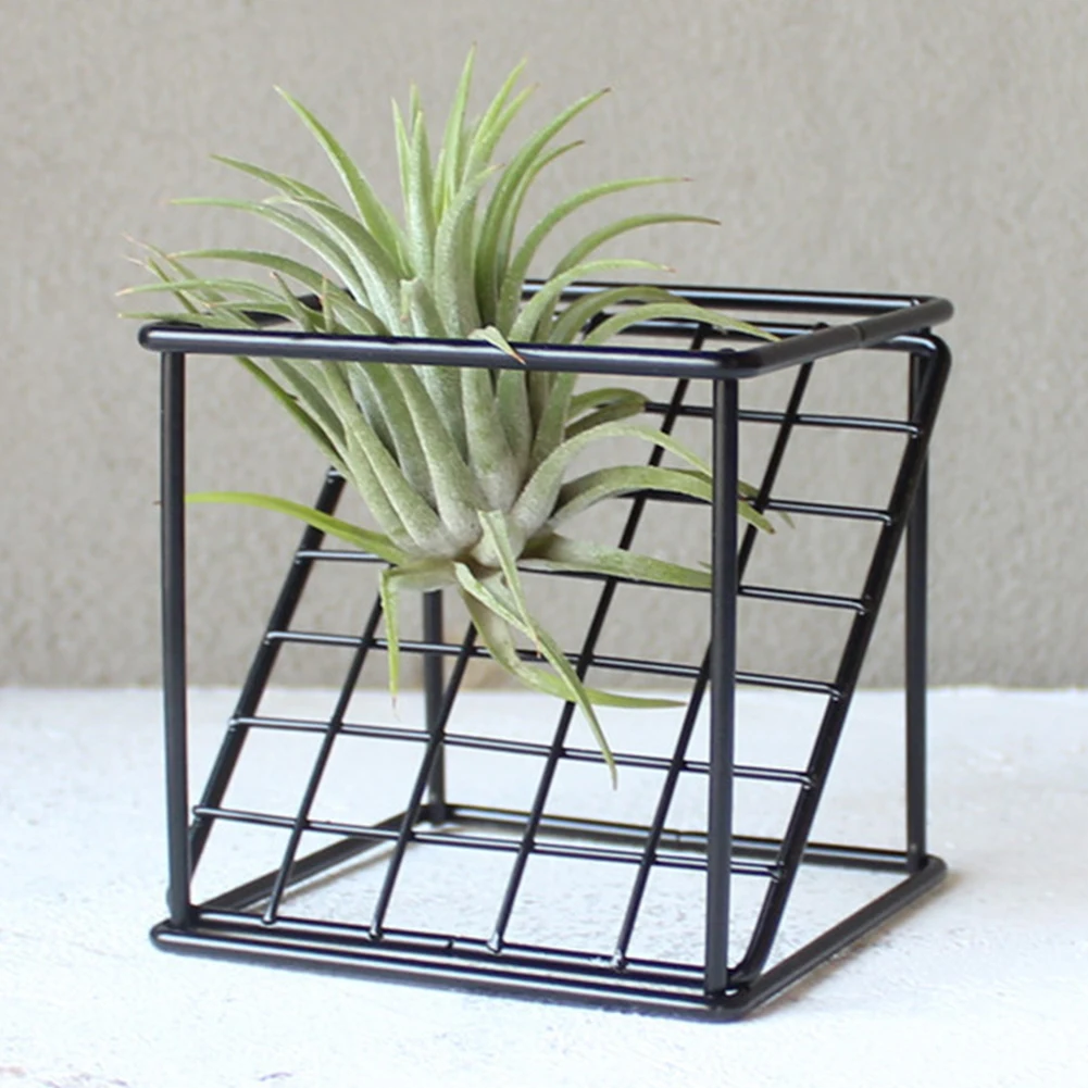 Железный воздушный декор для полки сосуд автономный геометрический сетка