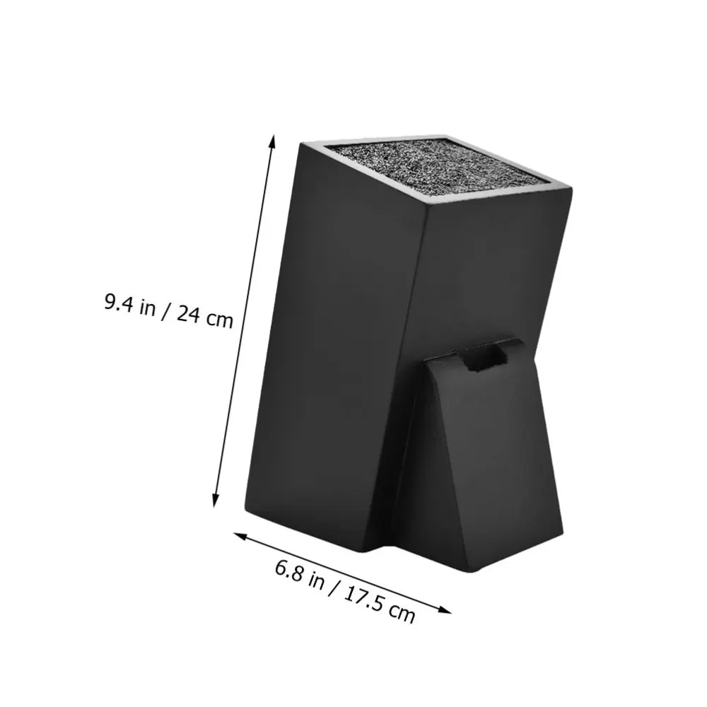 

1 Pc Convenient Cutter Rack Household Creative Scissors Storage Holder (Black)
