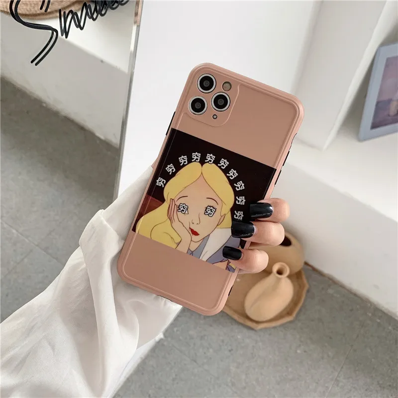iPhone Xs Max Case Spoof Cinderella Male New Style Cover SE 2020 fundas Xr 7 8Plus silicone accessories | Мобильные телефоны и