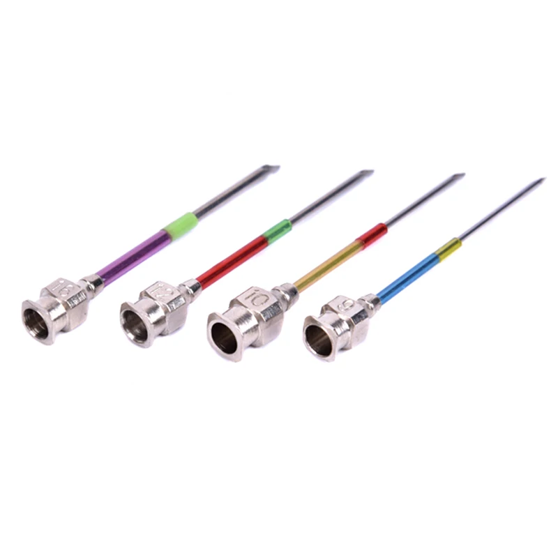 

5pcs/set DIY Metal Embroidery Stitching Punch Needle Handmade Needlepoint Kits Sewing Tool Set with Tube