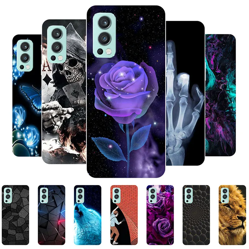 

For OnePlus Nord 2 Case 6.43" Silicon Soft TPU Back Cover Case For One Plus Nord 2 5G Phone Cover OnePlus Nord2 5G etui Funda