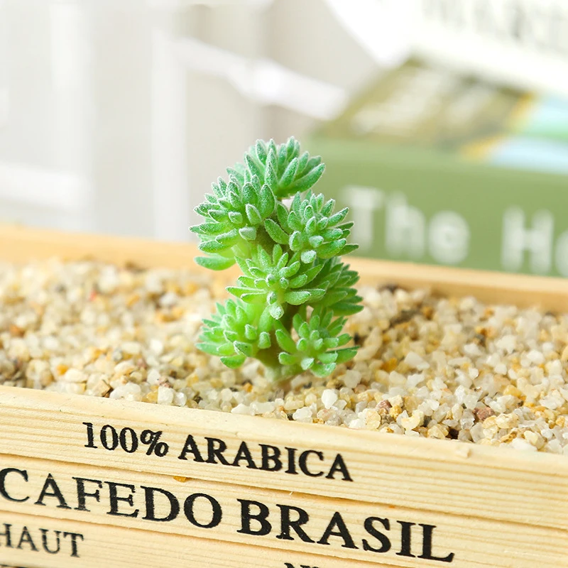 colorful Artificial Succulents Plants Wedding Home Garden Decorations art fake fat plant Flower Arrangement Accessories Bonsai | Дом и сад