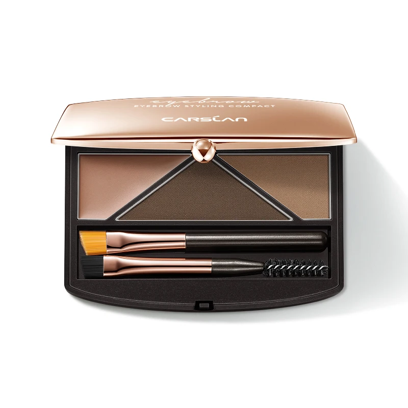 

TT CARSLAN High Score Eyebrow Powder Brow Cream Khaki Three-In-One Waterproof Natural Long Lasting Discoloration Resistant Non
