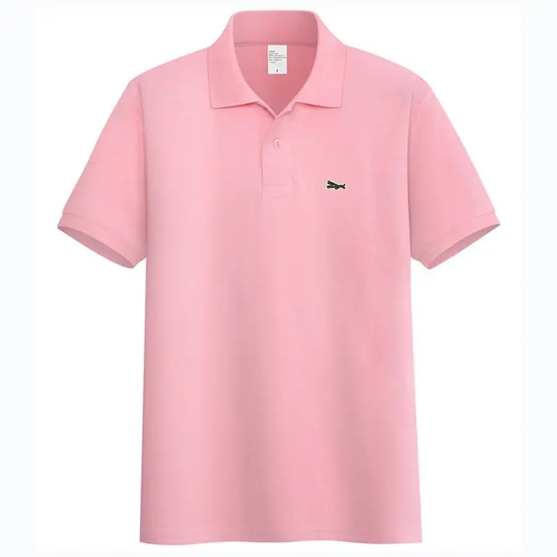 Мужская рубашка поло с коротким рукавом 2020 хлопок|Поло| |