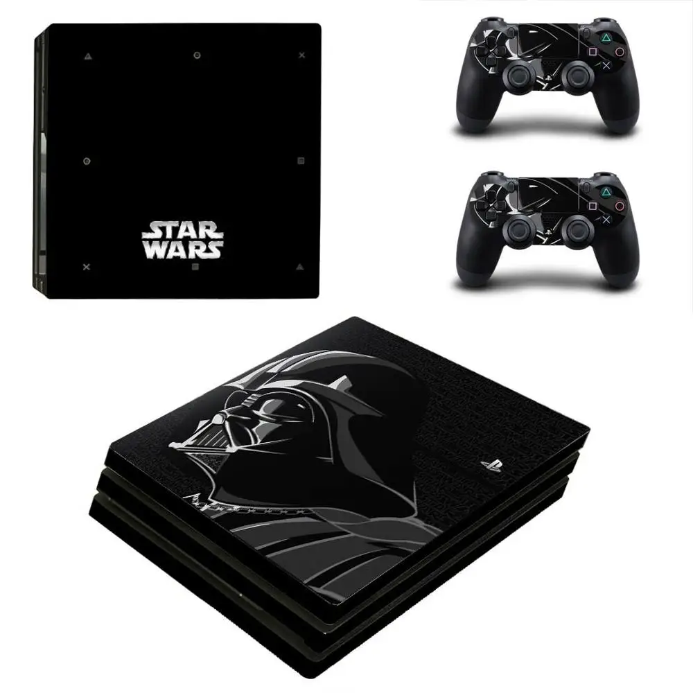 PS4 Pro наклейки из &quotЗвездных Войн&quot PS 4 Play station виниловая кожа Наклейки Обложка