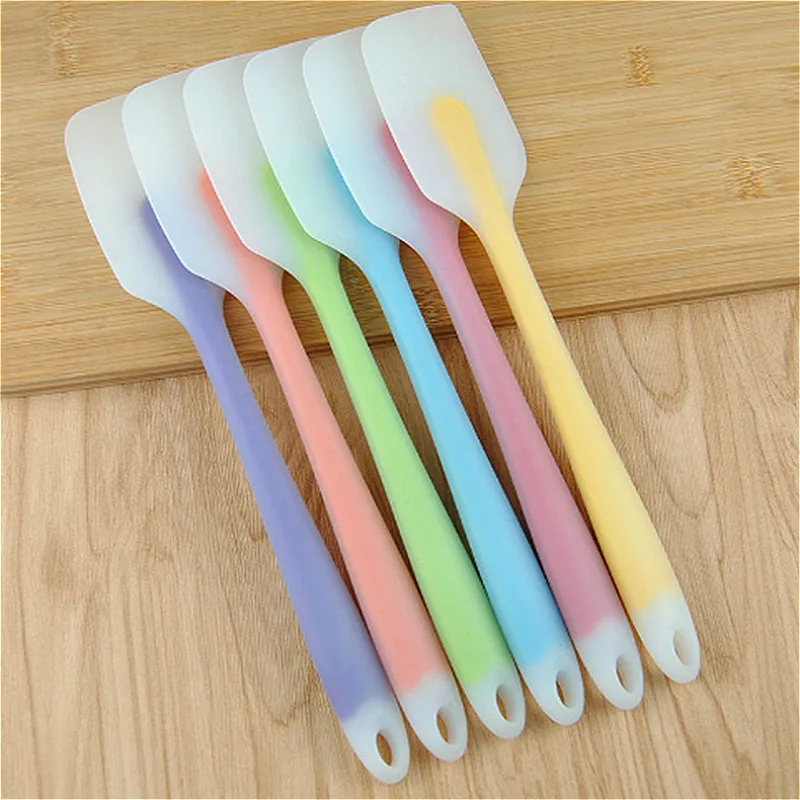 Суэф 1 шт. все в одном ручка Прозрачная силиконовая лопаточка масляный торт