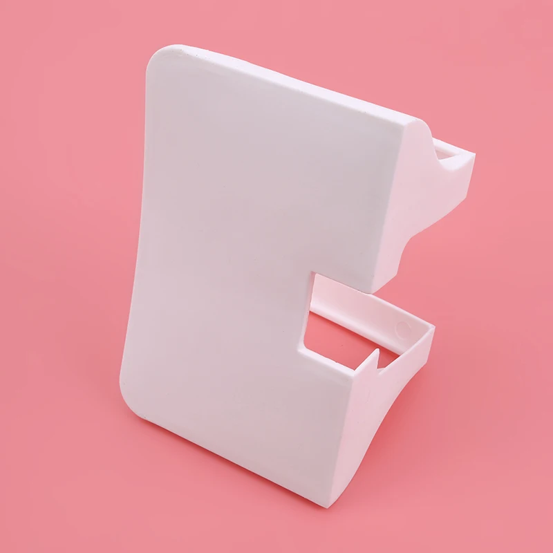 Подставка для мобильного зарядки белая Простая установка полка с розеткой