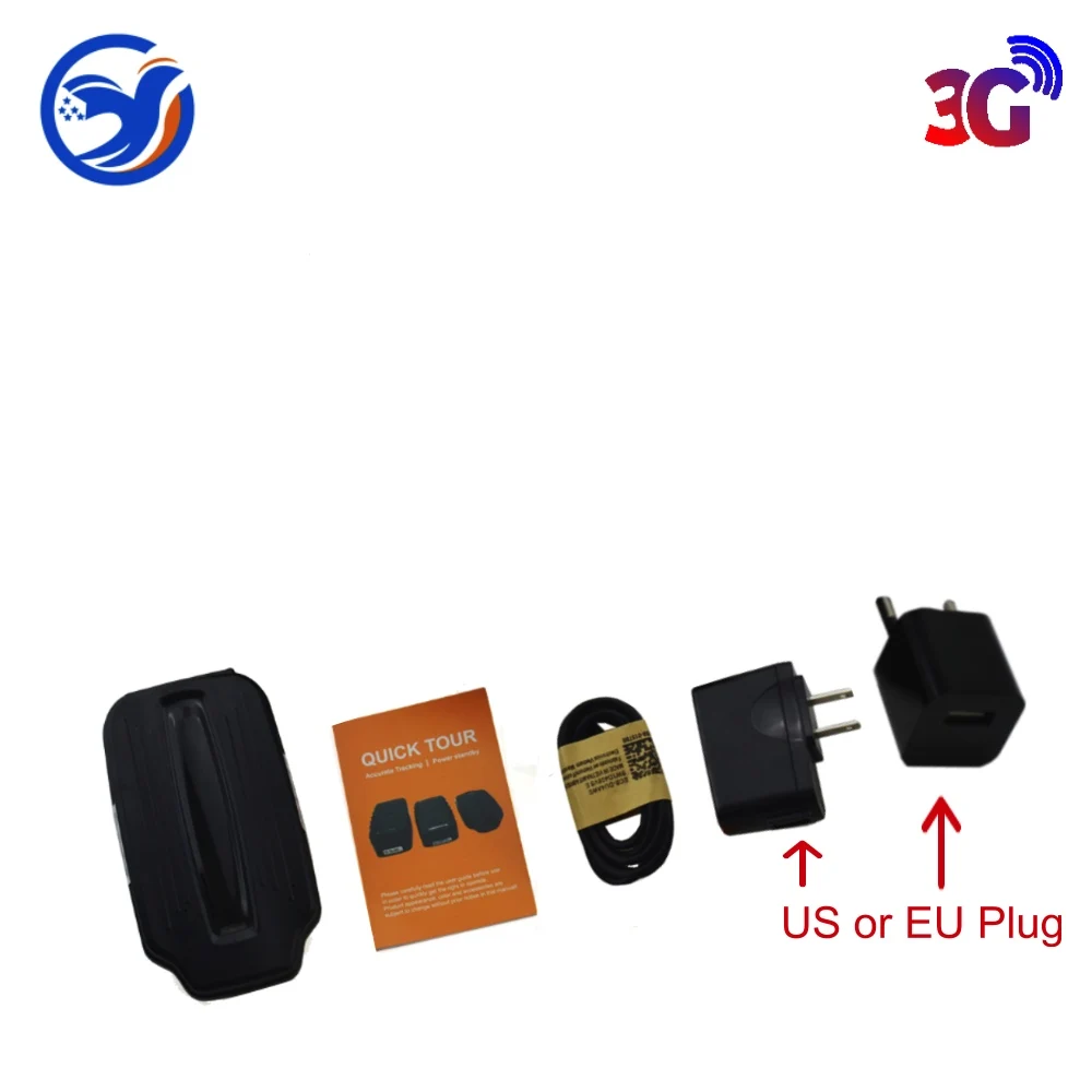 3G No Box No Charger 70 дней в режиме ожидания gps трекер 3g 6000mAh большой аккумулятор долгий режим ожидания 2G 3g LK209A gps LBS GPRS WCDMA устройство слежения для автомобиля - Цвет: 3G No Box No Charger