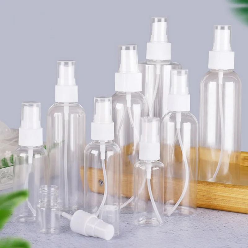 Refillable Bottles Travel Transparent Plastic Perfume Bottle Atomizer Empty Small Spray Toxic Free And Safe | Красота и здоровье