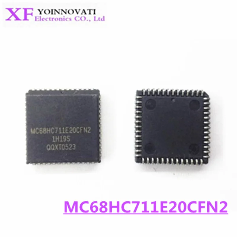 2 шт. MC68HC711E20CFN2 MC68HC711E20 MC68HC711 PLCC52 лучшее качество. | Электронные компоненты и