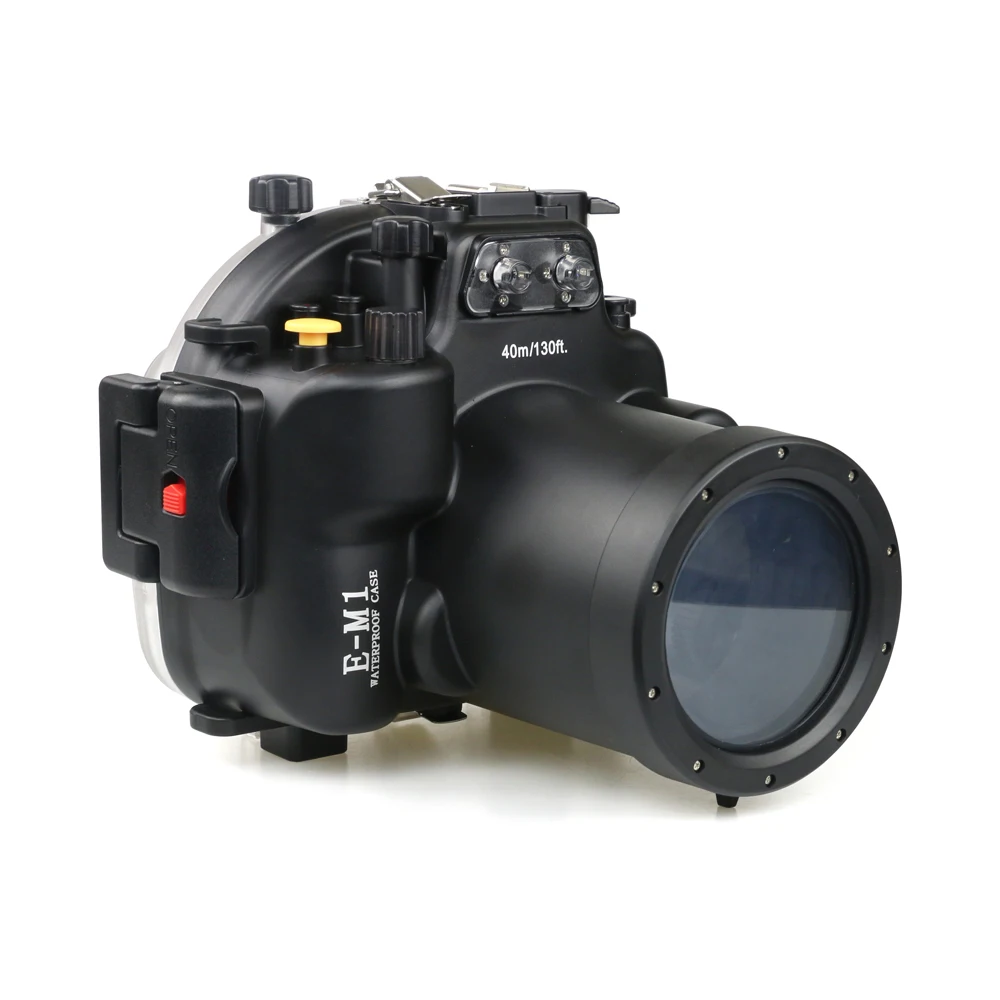 Для камеры Olympus E-M1 корпус подводный Открытый Дайвинг Спорт фотография камера водонепроницаемый корпус Чехол