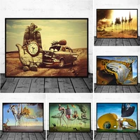 surrealism by salvador dali famous canvas paintings wall art posters and prints wall pictures for living room home decor