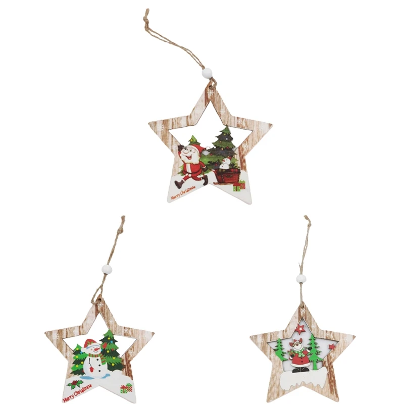 

MXMA Snowman Hanging Pendant Garland Christmas Decorations Outdoor Tree Hanging