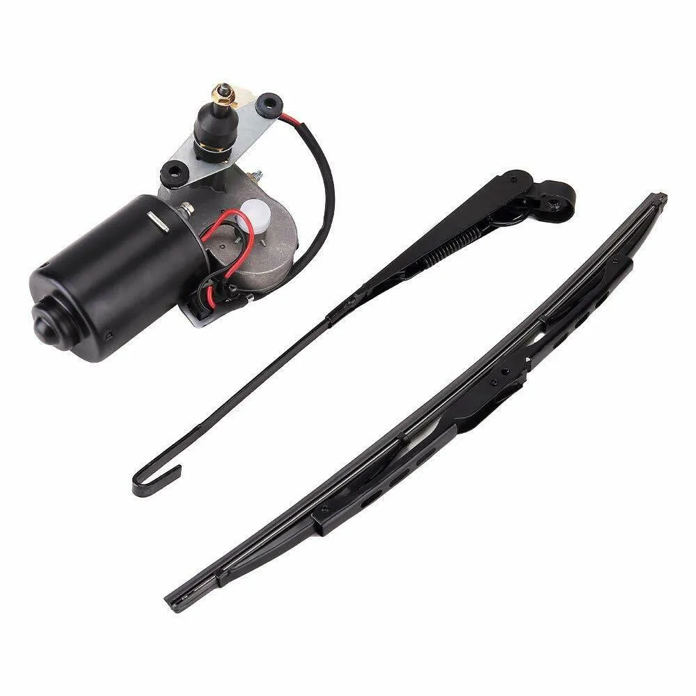 

for Can Am Universal 12 Volt Electric UTV Windshield Wiper Motor Kit for Honda TERYX Compatible with Polaris Ranger RZR 900