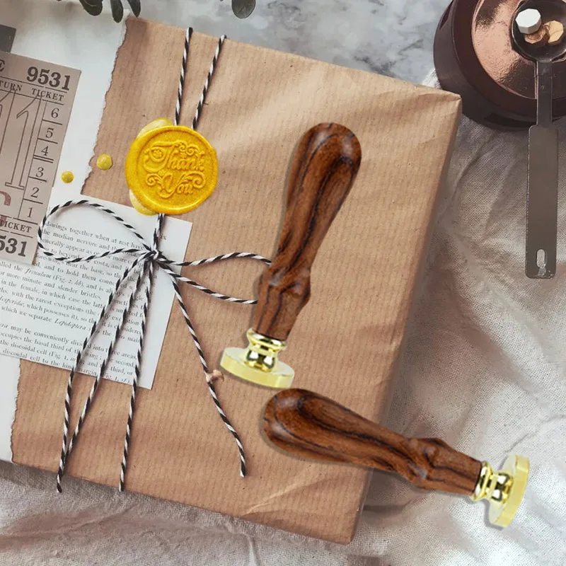 Уплотнитель в стиле ретро с рисунком металлическая деревянная ручка Love Miss You