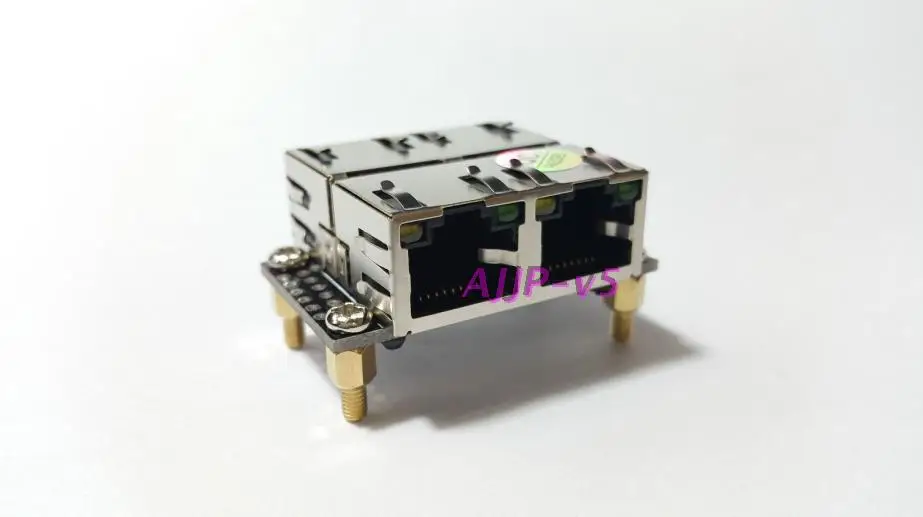 

RJ45 Docking Straight-through Hub Connector Network Port to Network Cable Docking Module Adapter Board N2WKSAL