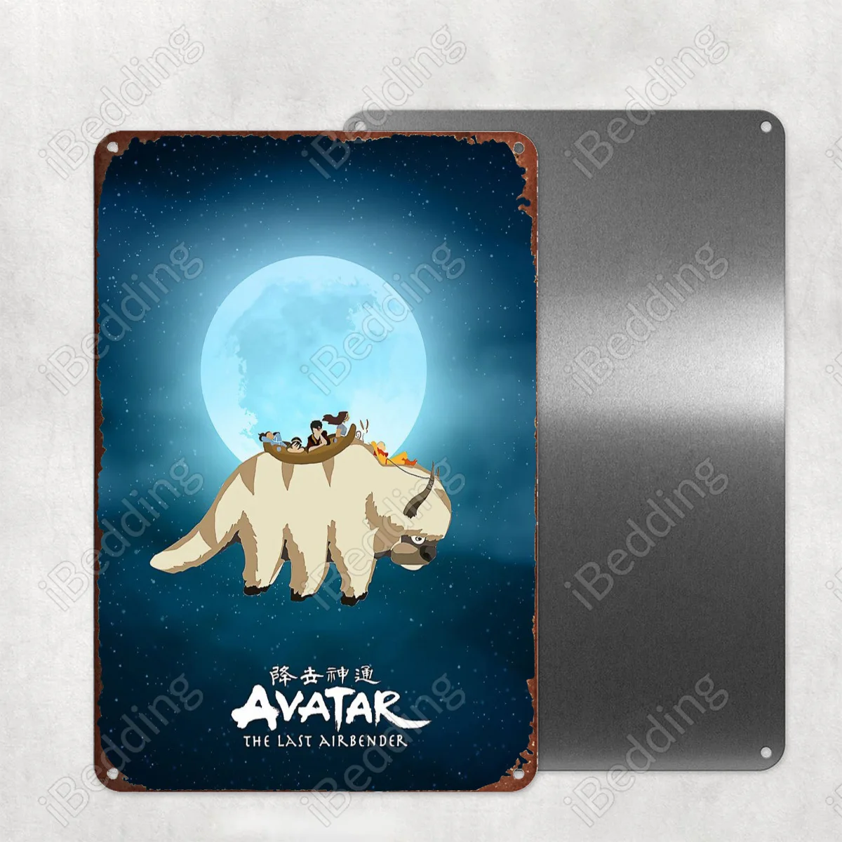 

Avatar The Last Airbender металлическая вывеска-плакат украшение для дома и бара, железная живопись, персонализированный паб, клуб, промышленный Декор