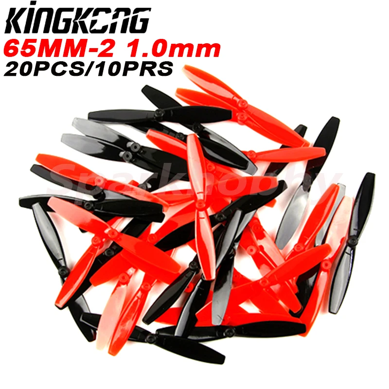 20 шт./10 пар KINGKONG 65 мм 2-Лопастной Пропеллер CW CCW 1 0 монтажное отверстие для 720 8520