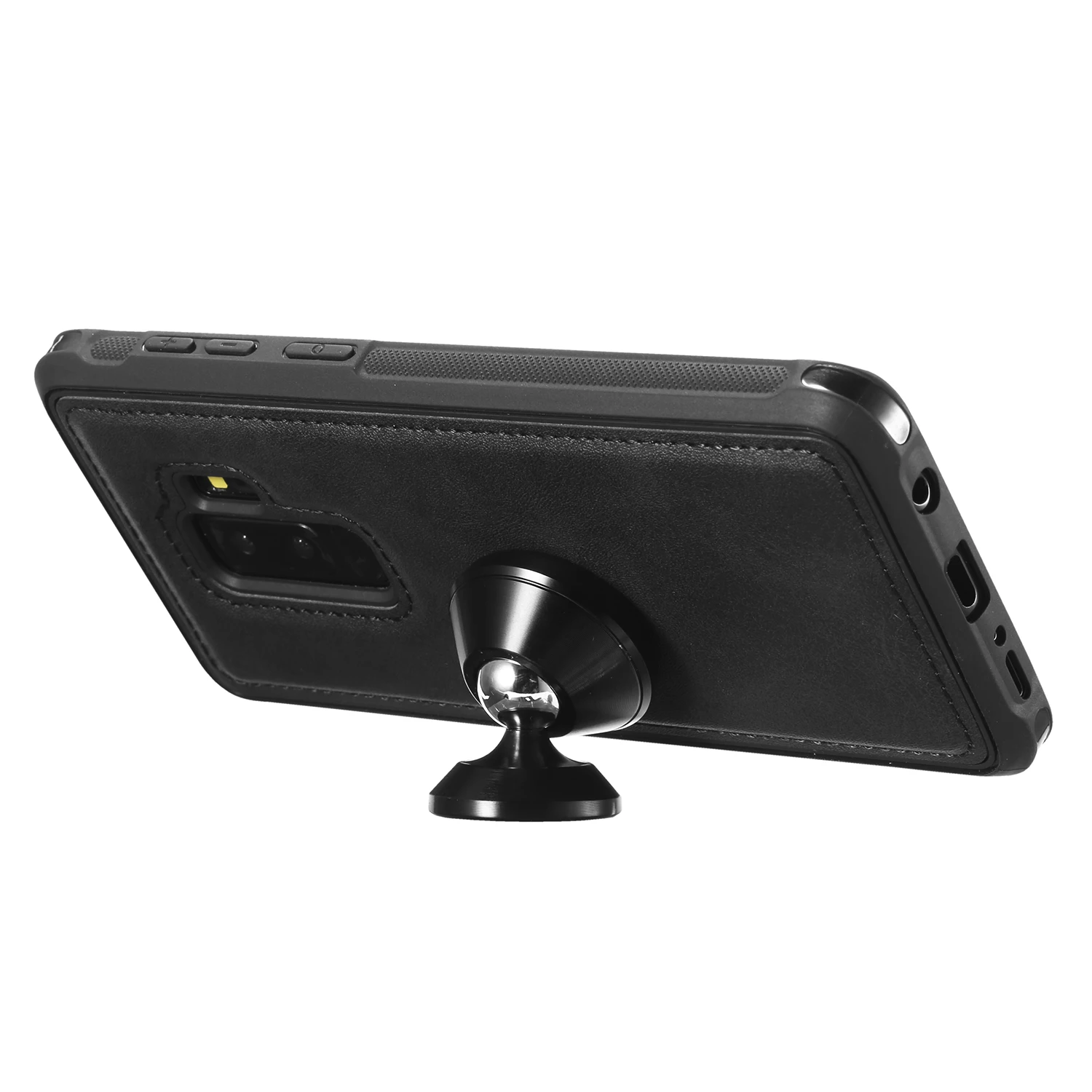 Кожаный чехол кошелек для Samsung S9 Plus Магнитный 2 в 1 съемные держатели карт Note 20 Ultra S8