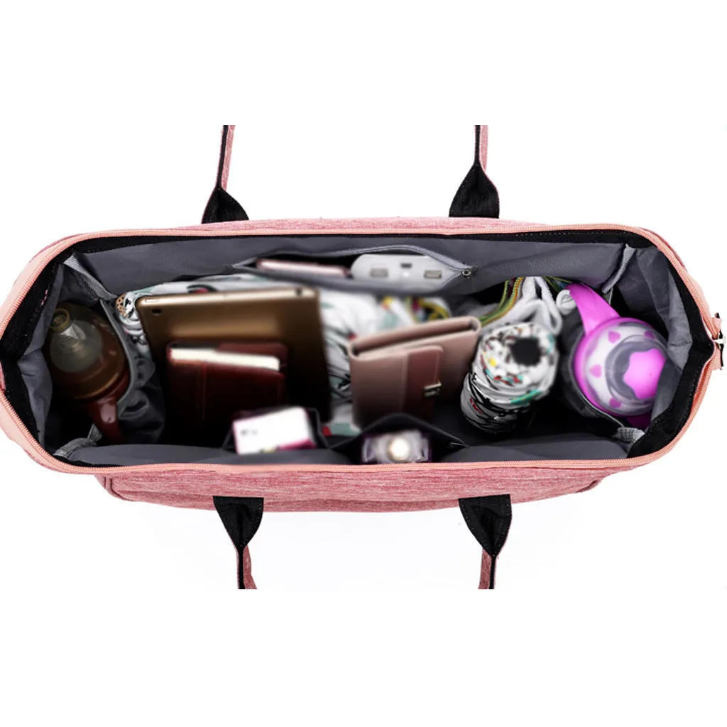 Детская сумка для подгузников вместительная через плечо мам водонепроницаемая