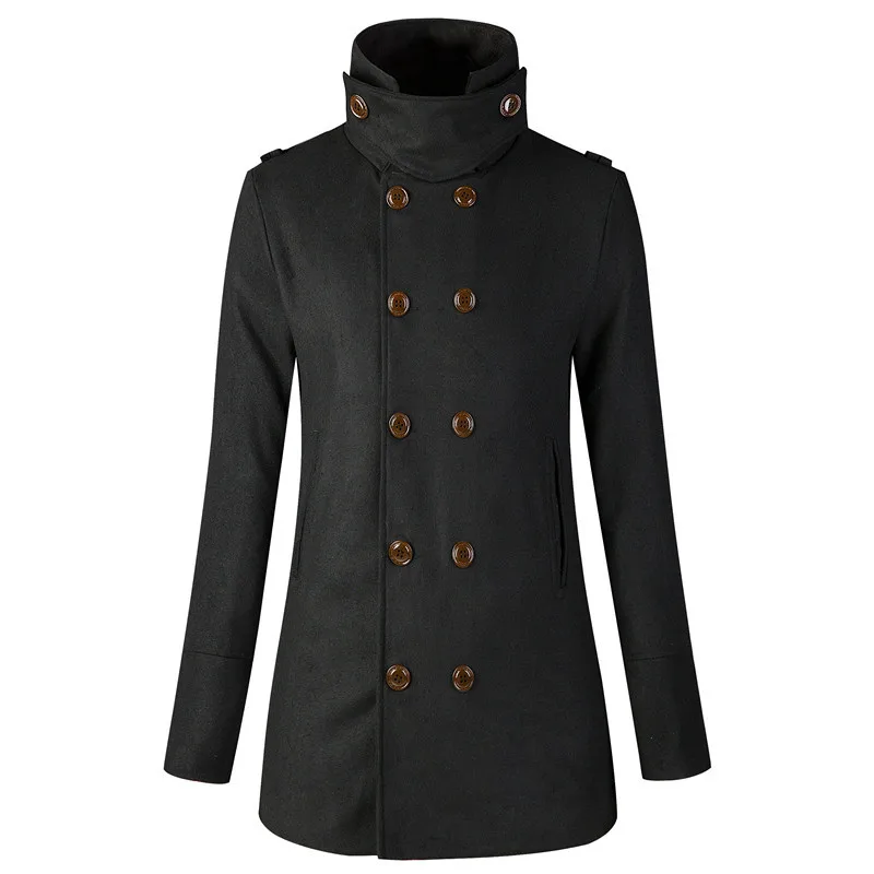 Ветровка мужская шерстяная тонкая плотная в британском стиле | Мужская одежда