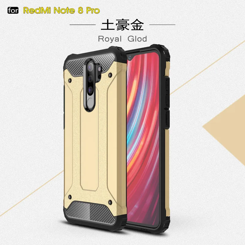 Гибридный защитный чехол для Xiao mi Red mi Note 8 Pro, чехол для телефона Xio mi Xao mi Red mi Note8 7 6 Pro 8Pro Note8Pro, противоударный чехол s