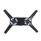 Складная подставка для ноутбука, с двумя вентиляторами, USB G9P6