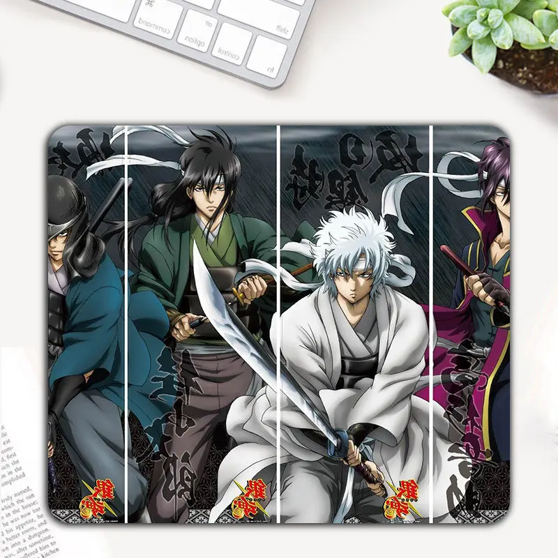

Игровой коврик для мыши Gintama с узором, геймерский компьютерный коврик для мыши, игровая клавиатура, коврик для мыши