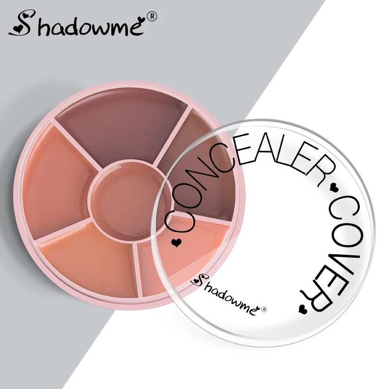 Шесть цветов консилер основа под макияж жидкое средство для макияжа Удобный Pro