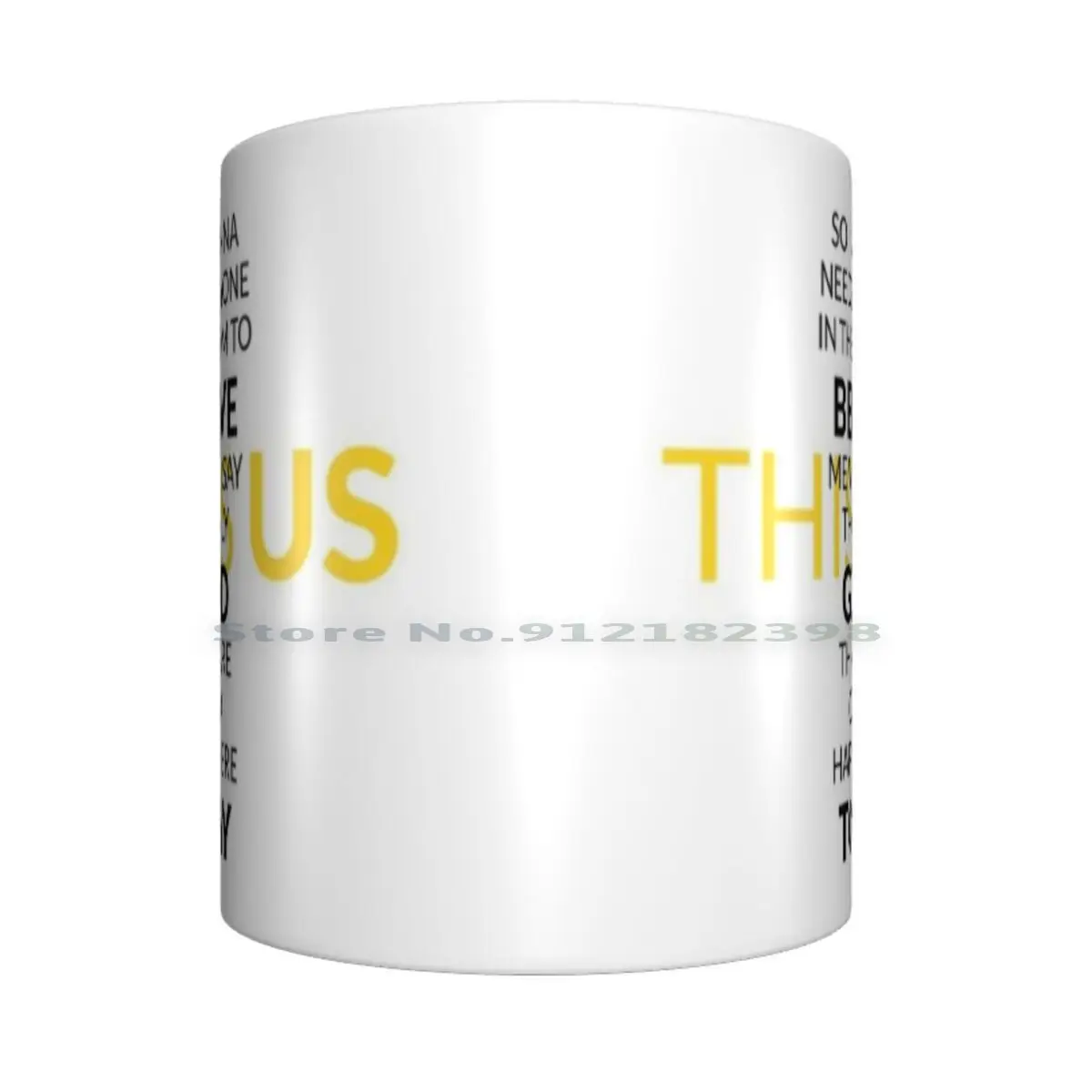 Это мы верим в хорошие вещи черные керамические кружки кофейные чашки Кружка для