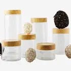 Прозрачные пластиковые крышки для банок деревянные пустые косметические контейнеры коробка для макияжа Дорожная бутылка 30 мл 50 мл 60 мл 80 мл 100 мл 120 мл 250 мл 500 мл
