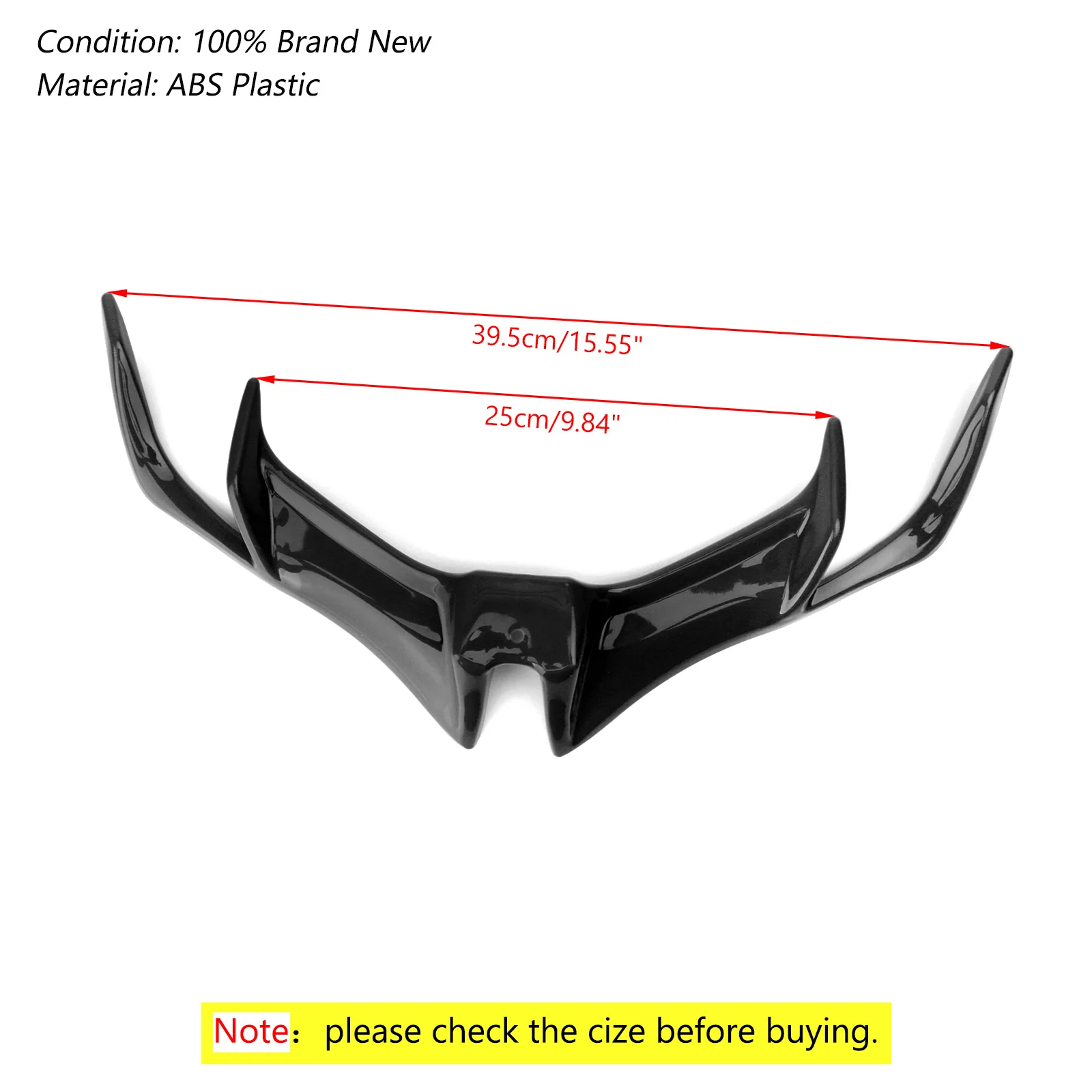 Artudatech мотоцикл обтекатель передний аэродинамический Winglet часть для YAMAHA YZF R15 V3 V3.0