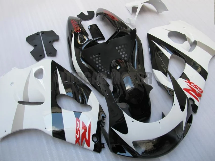 

Motorcycle Fairings For White Black Suzuki GSXR600 750 Bodywork GSXR 600 750 1996 1997 1998 1999 2000 Fairing Aftermarket Kit