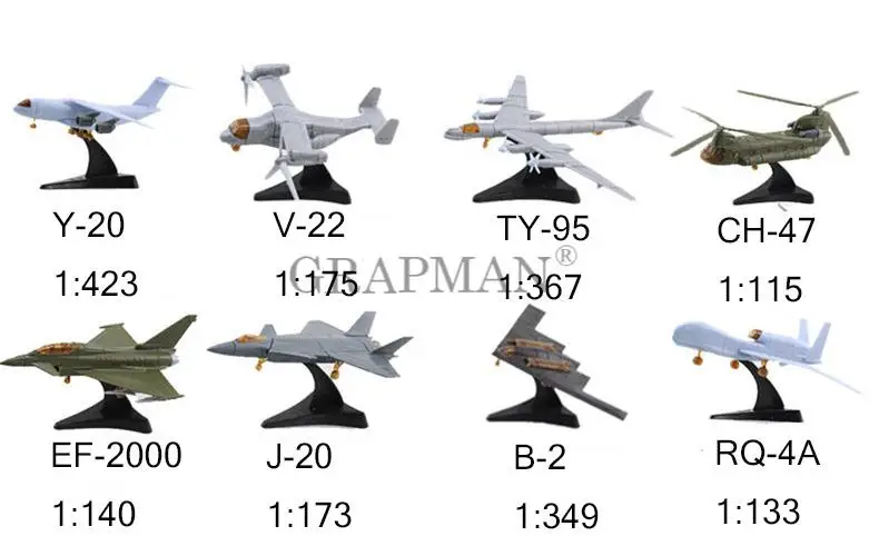 4D Собранный мини-истребитель F22 SU33 MIG29 Апач Скорпион военная модель наборы
