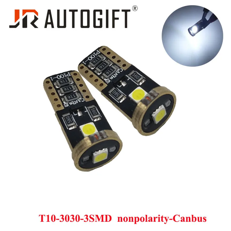 20 шт. Автомобильные светодиодные лампы Canbus W5W 3030 3SMD 12 В|Сигнальная лампа| |