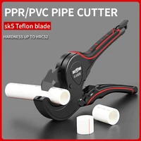 pipe cutter 75mm pipe scissors sk5 material with treatment ratchet pvcpeve pipe cutter scissors hand tools
