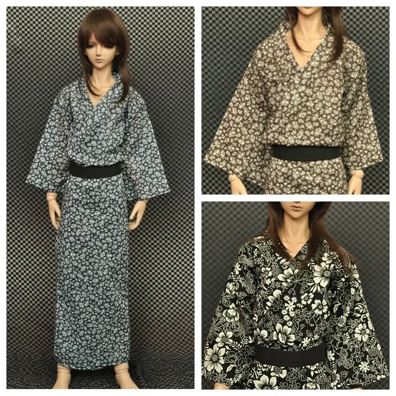 

1/6 1/4 1/3 scale BJD doll clothes bathrobe kimono for BJD/SD accessories ID72 uncle.Not included doll,shoes,wig and other A0922