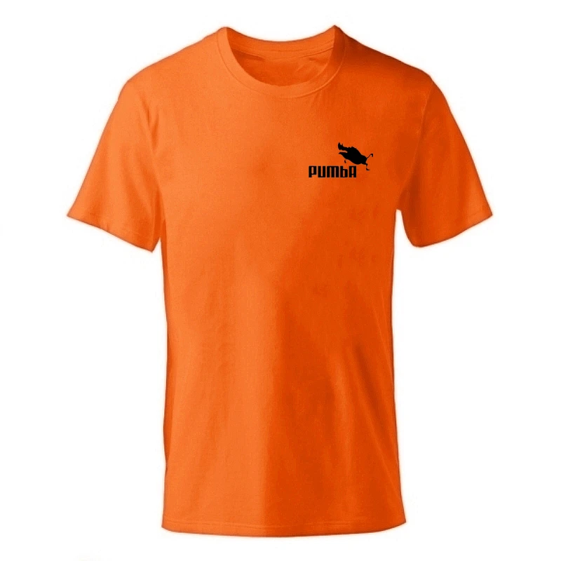 x-Orange Новинка, ENZGZL футболки, мужские футболки с коротким рукавом, мужские топы для мальчиков, футболки, повседневная футболка с круглым вырезом, хлопковые серые, черные, темно-синие - Цвет: x-Orange
