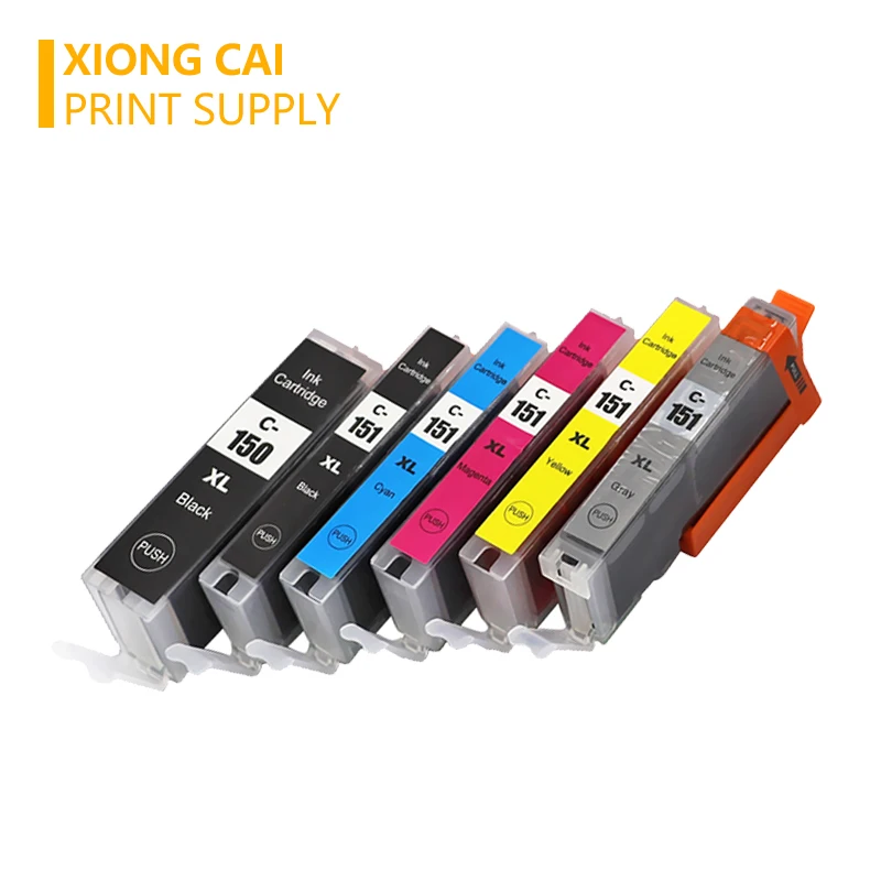 PGI 150 CLI 151 pgi150 чернильный картридж для canon PIXMA IP7210 MG5410 MG5510 MG6410 MG6610 MG5610 MX921 MX721 IX6810 PGI150