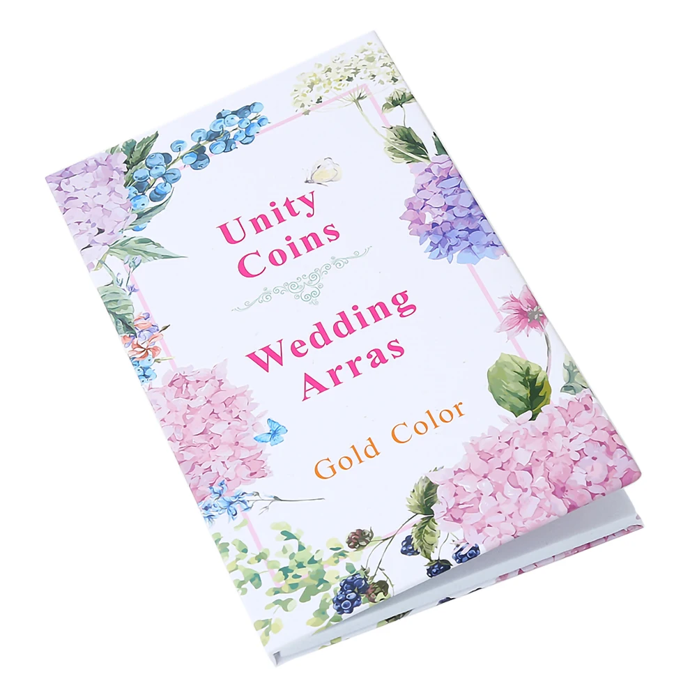 Золотая английская Свадебная монета Arras в подарочной коробке Набор монет Unity