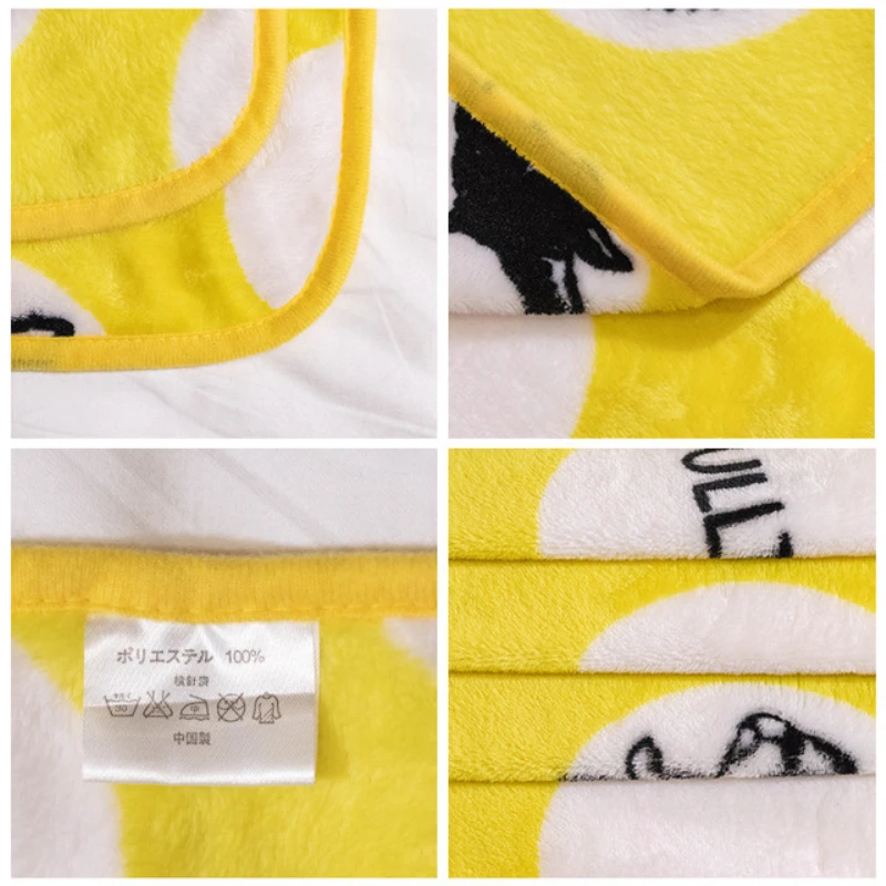 Флисовое одеяло в горошек с принтом собаки кораллового цвета фланелевое для