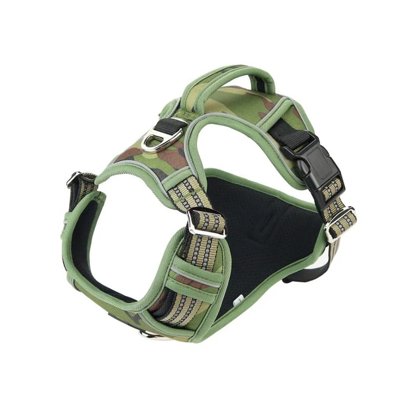 Светоотражающая шлейка для собак регулируемые безопасные свинцовые ремни