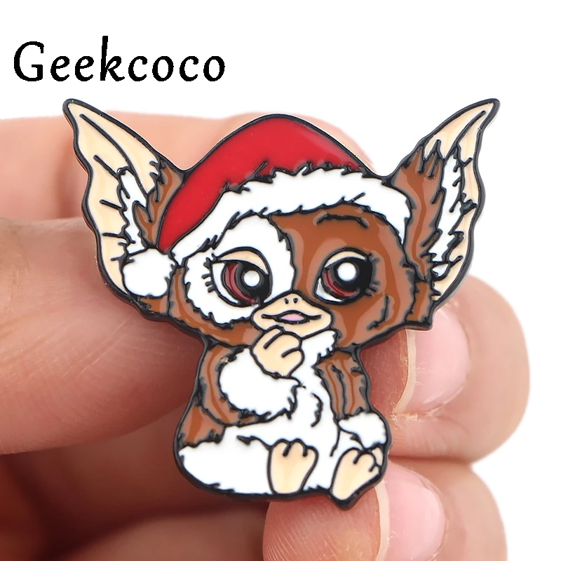 Мультфильм каваи Gremlins жесткая эмаль броши Металлические Булавки para ropa для детской обуви одежда рюкзак diy ремесло украшение J0741